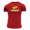 Landmine T-Shirt - Red 1 Landmine T-Shirt - Red -Fashion Trend Clothing Store GS4514 STANDARD WEB READY 2021FRONT