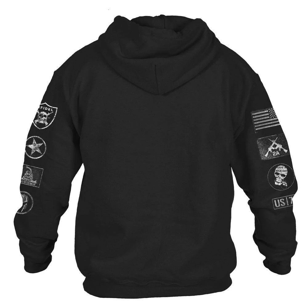 Grunt Style Patch Pullover Hoodie - Black 12 Grunt Style Patch Pullover Hoodie - Black - Image 10