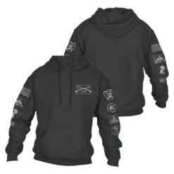 Born To Defend Hoodie Bundle - 3 Pack -Fashion Trend Clothing Store GS4543 GruntStylePatchHoodie DarkHeather WEBREADYBOTH 0c9bb35c 54b7 4a32 803c 3ffff7c9d784