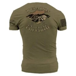 O.E.F. Veteran T-Shirt - Military Green 11 O.E.F. Veteran T-Shirt - Military Green -Fashion Trend Clothing Store GS4596 O.E.F.Veteran STANDARD WEB READYB