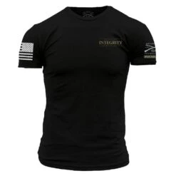 Grunt Style Foundation Tee - Black -Fashion Trend Clothing Store GS4766 STANDARD WEB READY front