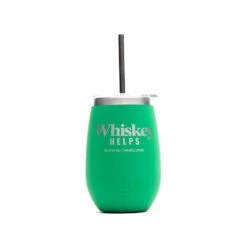 Accessories Whiskey Helps™ 12oz Tumbler - Green -Fashion Trend Clothing Store GS4790 WhiskeyHelps 12ozTumbler Green 011822 002