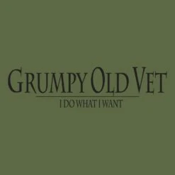 Grumpy Old Vet Hoodie - Military Green -Fashion Trend Clothing Store GS4803 Grumpy Old Vet Hoodie STANDARD WEB READY 2021FRONTART