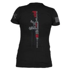 Women's Second Amendment 2.0 V-Neck - Black -Fashion Trend Clothing Store GS4939 SecondAmendment2.0 Women s STANDARD WEB READY 2021bk min