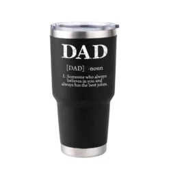 Accessories Parents Defined 30 Oz. Tumbler Bundle - 2 Pack -Fashion Trend Clothing Store GS4955 DadDefined Black30ozTumblerFRONT