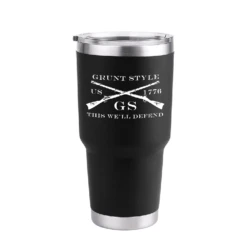 Accessories Drink Up 30 Oz. Tumbler Bundle - 2 Pack 11 Accessories Drink Up 30 Oz. Tumbler Bundle - 2 Pack -Fashion Trend Clothing Store GS4957 AmericanSpartan2.0 Black30ozTumblerBACK
