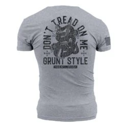 Don't Tread On Me 2A T-Shirt - Dark Heather Gray -Fashion Trend Clothing Store GS4996 Don tTreadOn STANDARD WEB READY 2021bk min
