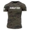 Men's Range Day T-Shirt - Woodland Camo -Fashion Trend Clothing Store GS5018 WoodlandCamoRangeDay STANDARD WEB READY front