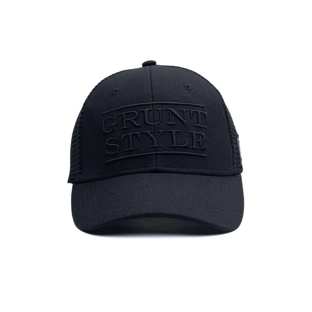 Accessories Grunt Style Stacked Logo - Black Hat 6 Accessories Grunt Style Stacked Logo - Black Hat - Image 4
