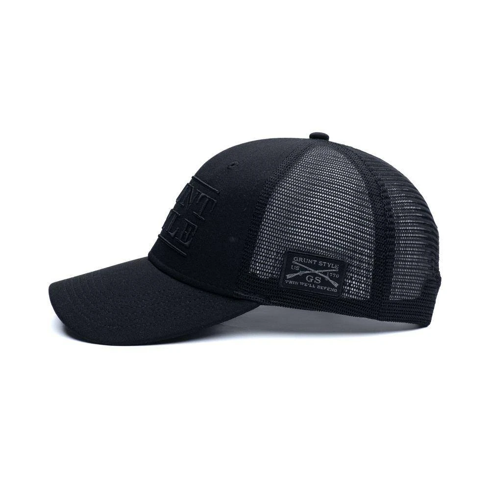 Accessories Grunt Style Stacked Logo - Black Hat 10 Accessories Grunt Style Stacked Logo - Black Hat - Image 8