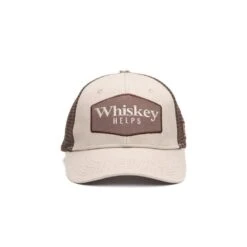Accessories Grunt Style Whiskey Helps™ Tan Hat -Fashion Trend Clothing Store GS5031 GruntStyleWhiskeyHelps TanHat 071422 01 1