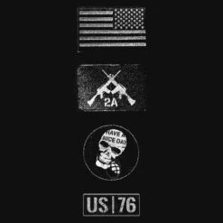 Grunt Style Patch Full-Zip Hoodie - Black -Fashion Trend Clothing Store GS5081 Grunt Style Patch Full Zip Hoodie Black WEB READY RS ART