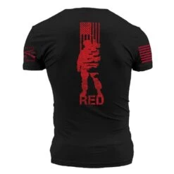 R.E.D. All Forces T-Shirt - Black -Fashion Trend Clothing Store GS5109 R.E.D.AllForces Black STANDARD WEB READY 2021back min