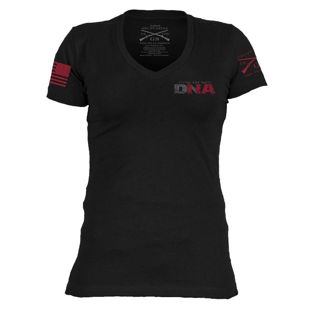 Women's Unapologetically 2A V-Neck - Black 9 Women's Unapologetically 2A V-Neck - Black - Image 7