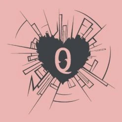 Women's Heart And Soul Of A Warrior T-Shirt - Desert Pink -Fashion Trend Clothing Store GS5172 HeartandSoulofaWarrior DesertPink STANDARD WEB READY frontArt min