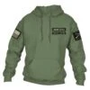Name Tape Hoodie - Military Green -Fashion Trend Clothing Store GS5179 Grunt Style Name Tape Hoodie Military Green WEB READY