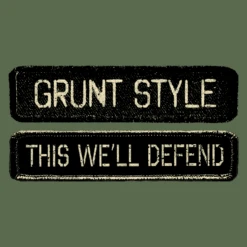 Name Tape Hoodie - Military Green 17 Name Tape Hoodie - Military Green -Fashion Trend Clothing Store GS5179 Grunt Style Name Tape Hoodie Military Green WEB READY FLB ART