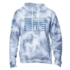 Women's Ammo Flag Hoodie - Infinity Wash -Fashion Trend Clothing Store GS5185 Ammo Flag Hoodie Infinity Wash STANDARD WEB READY 2022FRONT
