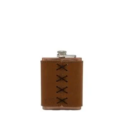 Accessories Leather Wrapped Flask -Fashion Trend Clothing Store GS5188 GruntStyleLeatherWrappedFlask 046