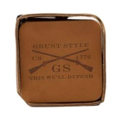 Accessories Grunt Style Leather Coasters - 4-Pack 10 Accessories Grunt Style Leather Coasters - 4-Pack -Fashion Trend Clothing Store GS5189 GruntStyleLeatherCoasters 4 Pack 020