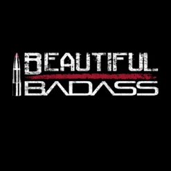 Women's Beautiful Badass Long Sleeve Cropped T-Shirt - Black -Fashion Trend Clothing Store GS5222BeautifulBadassLongsleeveCroppedTee Black STANDARD WEB READY 2021art