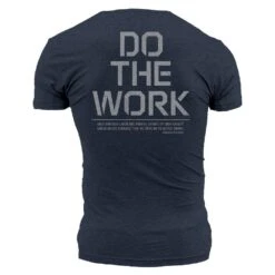 Do The Work T-Shirt - Midnight Navy -Fashion Trend Clothing Store GS5245 DoTheWorkTrainingTee STANDARD WEB READY BACK