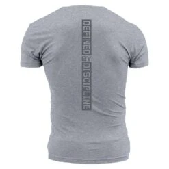 Defined By Discipline T-Shirt - Dark Heather Grey -Fashion Trend Clothing Store GS5247 DefinedByDisciplineTrainingTee STANDARD WEB READY BACK