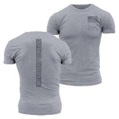 Defined By Discipline T-Shirt - Dark Heather Grey