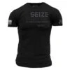 Seize Every Day T-Shirt - Black -Fashion Trend Clothing Store GS5250 SeizeEveryDayTrainingTee STANDARD WEB READY FRONT