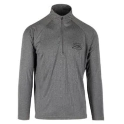 Men's 1/4 Zip - Heather Gray 11 Men's 1/4 Zip - Heather Gray -Fashion Trend Clothing Store GS5302 GruntStyle1 4Zip HeatherGray 0002