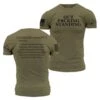 Outf*cking Standing T-Shirt - Military Green -Fashion Trend Clothing Store GS5357 OutfckingStanding MilitaryGreen STANDARD WEB READY both min