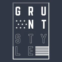 Stars And Stripes Logo T-Shirt - Navy -Fashion Trend Clothing Store GS5403 GSStarsandStripesLogo Navy STANDARD WEB READY 2022BACKART