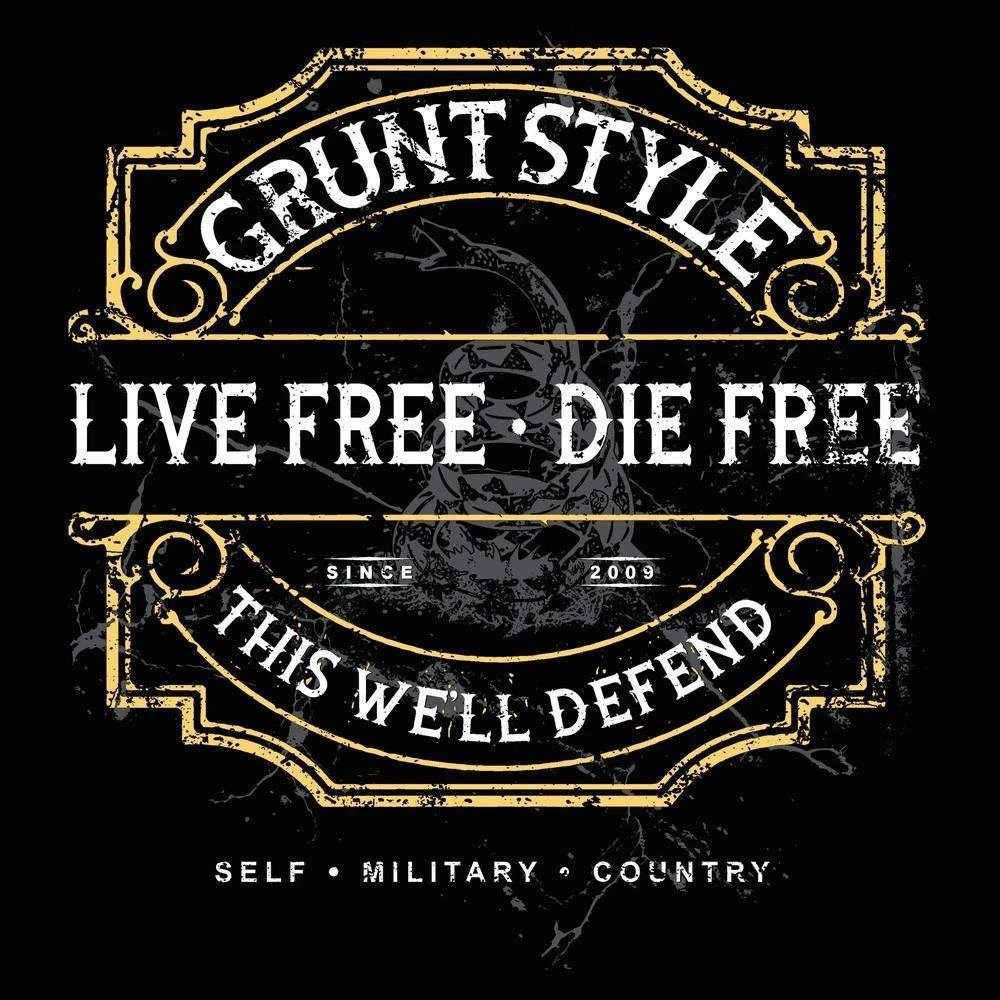 Live Free, Die Free T-Shirt - Black 5 Live Free, Die Free T-Shirt - Black - Image 3