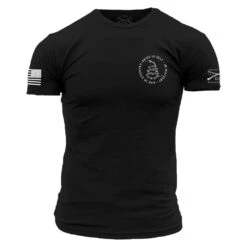 Live Free, Die Free T-Shirt - Black 11 Live Free, Die Free T-Shirt - Black -Fashion Trend Clothing Store GS5409 Grunt Style Live Free Die Free WEB READY FRONT