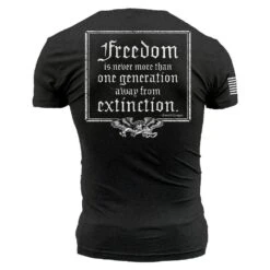 One Generation Away Pocket T-Shirt - Black Heather -Fashion Trend Clothing Store GS5417 OneGenerationAwayBlackHeatherPocketTee STANDARD WEB READY Back