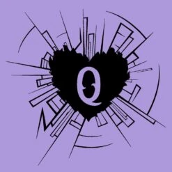 Women's Heart And Soul Of A Warrior V-Neck - Lavender -Fashion Trend Clothing Store GS5422 HeartandSoulofaWarriorV Neck Lavender STANDARD WEB READYFrontart