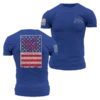 Grunt Style Stars & Bars T-Shirt - Royal -Fashion Trend Clothing Store GS5484 GruntStyleStars BarsMen sTee Royal WEB READY 2022frtbk