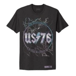 Women's US76 Boyfriend Fit T-Shirt - Vintage Black -Fashion Trend Clothing Store GS5506 Women s US76 Bro Fit Tee STANDARD WEB READY 2022FRONT