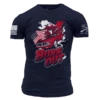 Burn Out T-Shirt- Navy 2 Burn Out T-Shirt- Navy -Fashion Trend Clothing Store GS5546 BurnOutMen sTee NavyFRONT