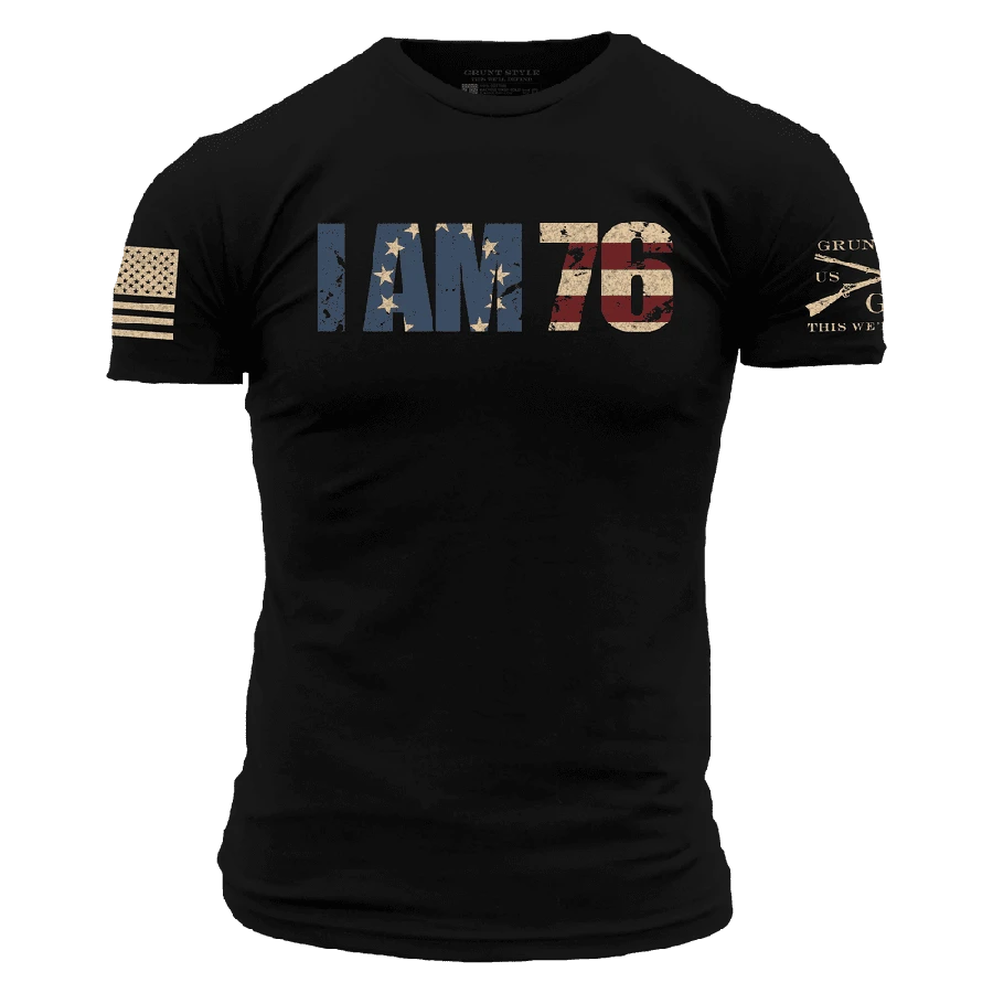 I AM 76 T-Shirt - Black 3 I AM 76 T-Shirt - Black