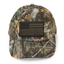 Accessories Realtree Edge® Flag Stretch Fit Hat -Fashion Trend Clothing Store GS5651 GSRealtreeEdge FlagStretchFitHat STANDARD WEB READY 2022