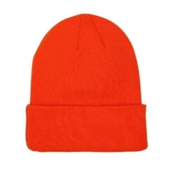 Accessories Cuffed Beanie - Safety Orange -Fashion Trend Clothing Store GS5656 GSSafetyOrangeCuffedBeanie STANDARD WEB READY 2022