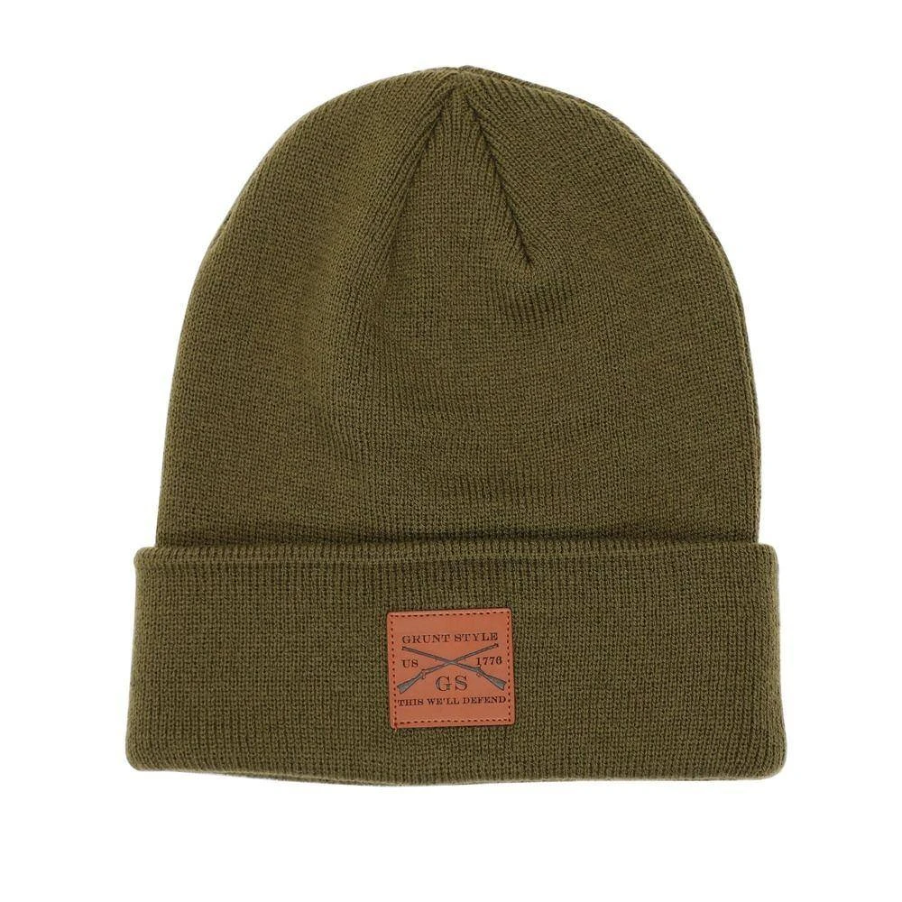 Accessories Cuffed Beanie - Military Green 5 Accessories Cuffed Beanie - Military Green - Image 3