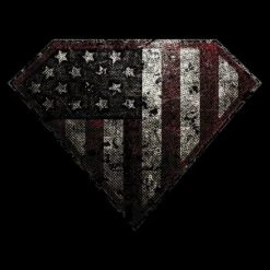 Youth Super Patriot Hoodie - Black -Fashion Trend Clothing Store GS5696 SuperPatriotYouthHoodie Black WEB READY frontART