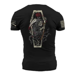 Grim Reaper T-Shirt - Black 15 Grim Reaper T-Shirt - Black -Fashion Trend Clothing Store GS5738 Men sGrimReaperTee Black WEB READY 2023bk