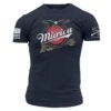 Murica Brewing T-Shirt - Midnight Navy -Fashion Trend Clothing Store GS5739 MuricaSince1776Men sTee MidnightNavy WEB READY Front