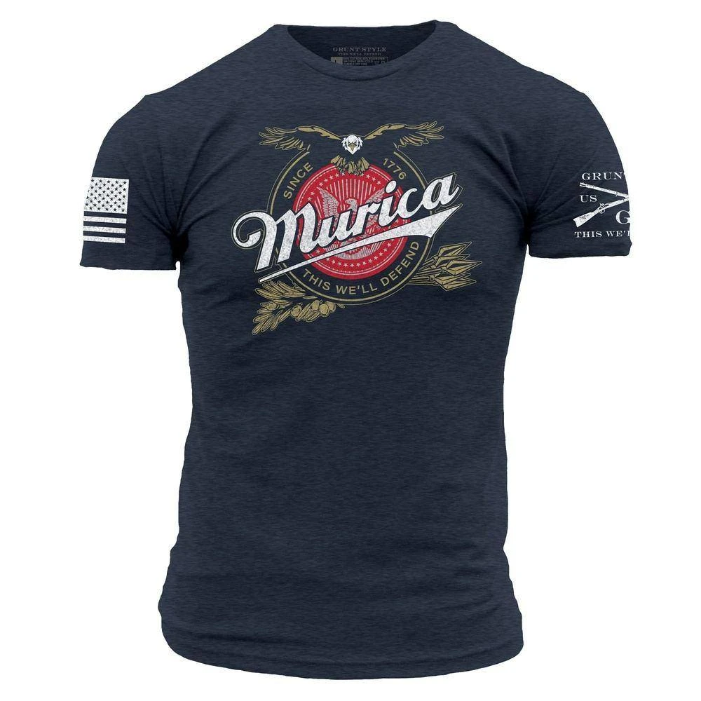 Murica Brewing T-Shirt - Midnight Navy 3 Murica Brewing T-Shirt - Midnight Navy