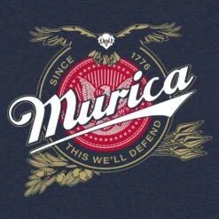 Murica Brewing T-Shirt - Midnight Navy 9 Murica Brewing T-Shirt - Midnight Navy -Fashion Trend Clothing Store GS5739 MuricaSince1776Men sTee MidnightNavy WEB READY FrontArt