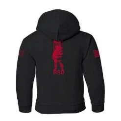 Youth R.E.D. All Forces Hoodie - Black 10 Youth R.E.D. All Forces Hoodie - Black -Fashion Trend Clothing Store GS5744 R.E.D.AllForcesYouthHoodie Black WEB READY 2023bk