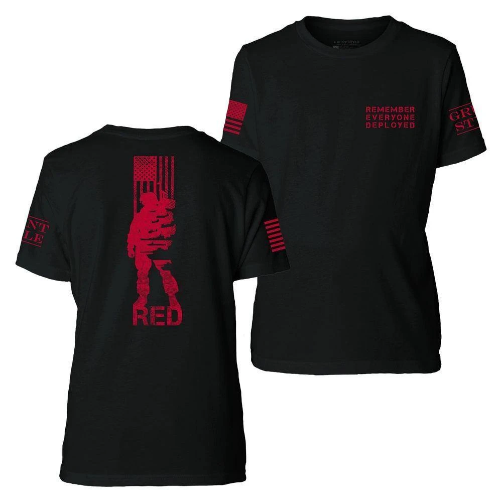 Youth R.E.D. All Forces T-Shirt - Black 4 Youth R.E.D. All Forces T-Shirt - Black - Image 2